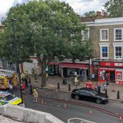 The London Fire Brigade was called to the fire in Caledonian Road earlier this morning (June 26)