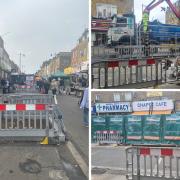 Works in Chapel Market are expected to continue until the end of this year