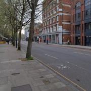 The woman was found at a residential address in Old Street