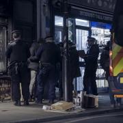 Police took part in a second operation in Finsbury Park since December