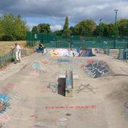 The skate park as it looks now