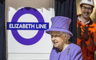 The Queen unveils the Elizabeth Line - named after her