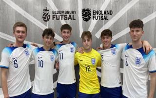 Six members of Bloomsbury Futsal helped England U19s win their Euro preliminary group