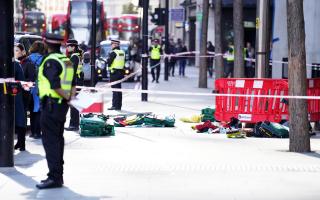 The attack took place in Bishopsgate in October last year