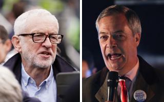 Islington North MP Jeremy Corbyn has announced he is beginning legal action against Nigel Farage over a 